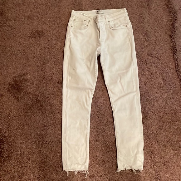 Agolde Denim - AGOLDE high waisted white jeans size 26